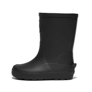 Black Kids' FitFlop Wonderwelly Toddler Ergonomic Rain Boots | 238XKIJRN