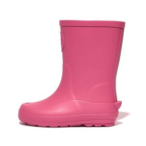 Pink Kids' FitFlop Wonderwelly Toddler Ergonomic Rain Boots | 687UGFNRD