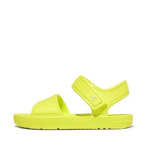 Yellow Kids' FitFlop Iqushion Toddler Ergonomic Back-Strap Sandals | 946MACESD