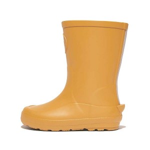 Yellow Kids' FitFlop Wonderwelly Toddler Ergonomic Rain Boots | 185CHARFY