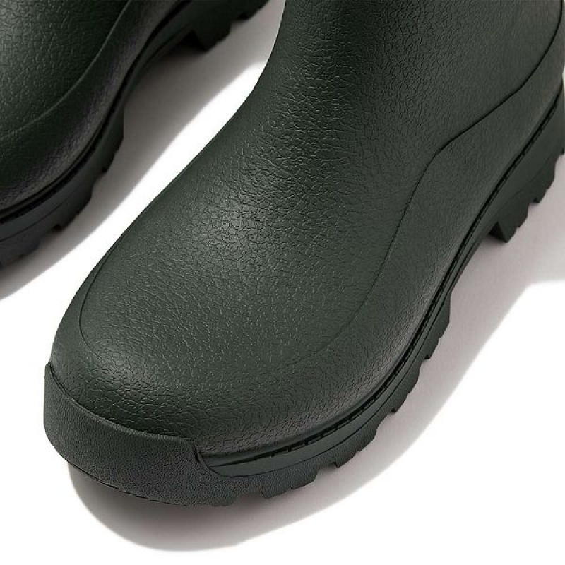 Deep Green Women's FitFlop Wonderwelly Atb High Performance Tall Wellington Rain Boots | 259UZQDKI