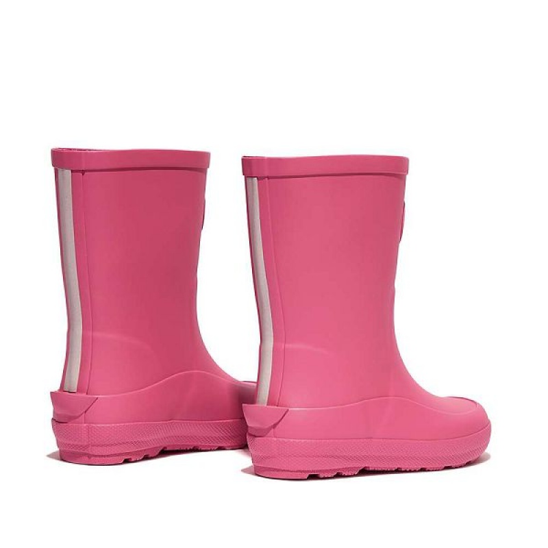 Pink Kids' FitFlop Wonderwelly Toddler Ergonomic Rain Boots | 687UGFNRD