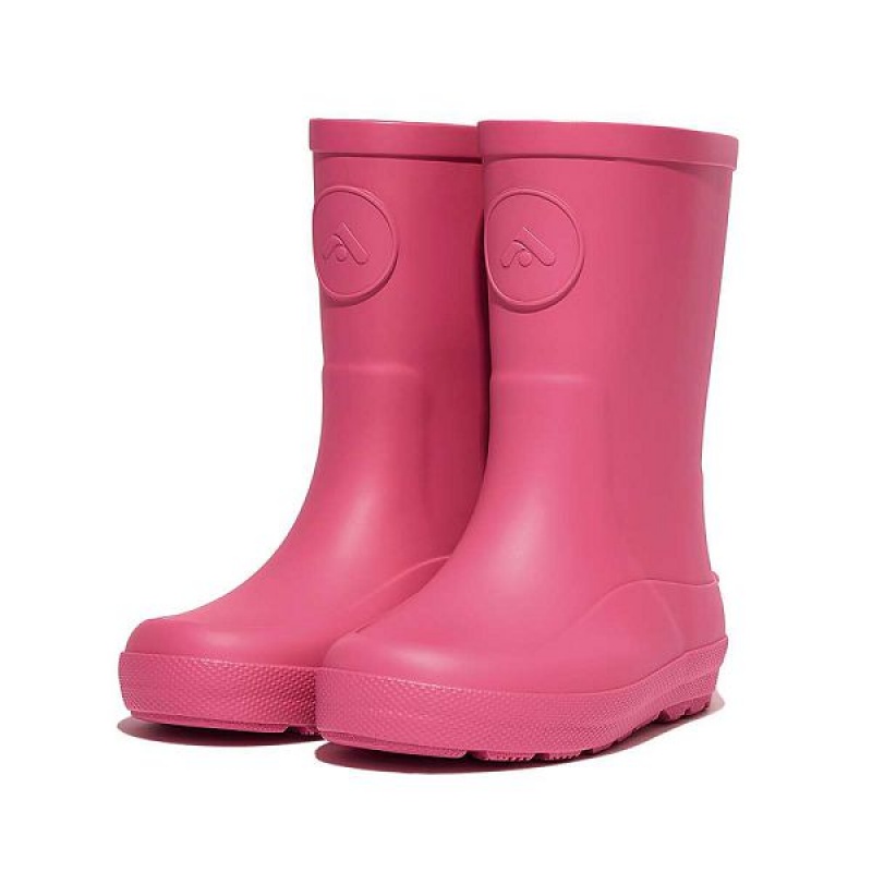 Pink Kids' FitFlop Wonderwelly Toddler Ergonomic Rain Boots | 687UGFNRD