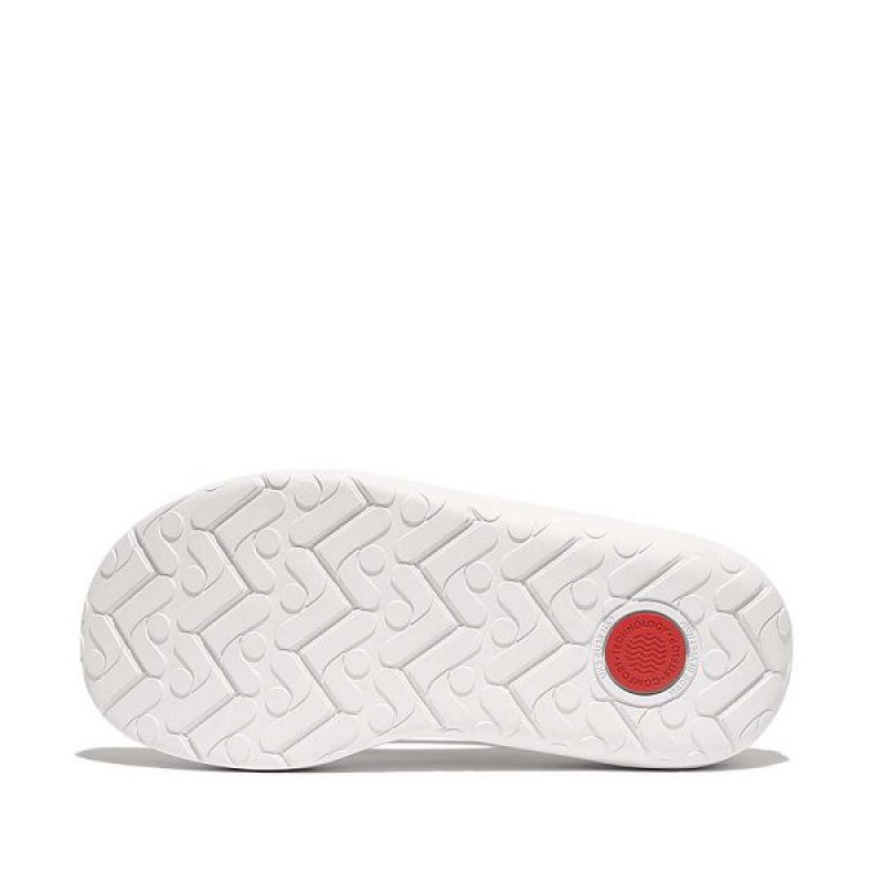 White Women's FitFlop Relieff Recovery Toe-Post Sandals | 160WMDBNQ